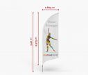 Aluminium Oriflamme Bend M - Window2Printt