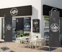 Oriflamme aluminium- services et produits publicitaires I Window2Print
