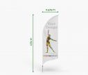 Alu Oriflamme Bend S - Window2Print