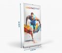 Roll up publicitaire 100 x 200 cm - Fan Zone | Window2Print