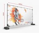 Bâche publicitaire chantier de mesh 340 x 173 cm - Fan Zone | Window2Print
