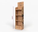 Etagere en carton 41,2x26x131 - avec impression noire | Window2Print