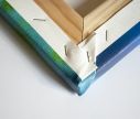 Decoration murale 50 x 40 - support : cadre en bois ❖ Window2Print