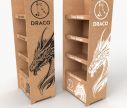 DRACO PLV Présentoirs 60x40x150 - idéal pour présenter des produits | W2P