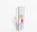 PLV Totem triangulaire 46,6 x 156 cm ✦ Window2Print