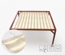 Store Pergola Classic - imperméable - beige - Window2Print