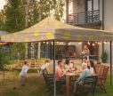 Tente moyenne 3 x 3 m avec toit - Parfait pour un festival - Window2Print