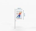 Drapeau - Polyester - 80 x 120 cm - avec mousquetons I Window2Print