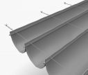 Store Pergola Premium - imperméable - gris - Premium Decor 200g / m2 | Window2Print