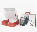 Valisette en carton - GRUS 420 x 330 x 120 mm | Window2Print