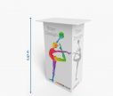 Karton Theken 70 x 42 x 97 cm - Window2Print