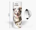 Totem publicitaire ovale 70 x 190 cm |W2P
