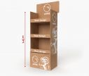 ARIES PLV Présentoirs 61x41x145 - avec impression en blanc | W2P