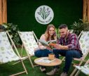 Transat pliable - idéal pour les foires commerciales | Window2Print