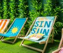 Transat pliable - Taille de l'image : 44,5 x 115 cm | W2P