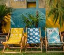 Transat pliable - Taille de l'image : 44,5 x 115 cm | W2P