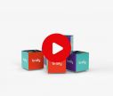 Cubes en carton 10 cm