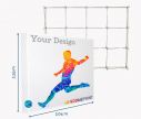 Stand parapluie Hop-Up L / 3x4 - Window2Print