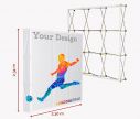 Stand parapluie Hop-Up M / 3x3 - Window2Print