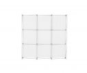 Stand parapluie Hop-Up M / 3x3 - Fan Zone - Poids: 12,00 kg | Window2Print