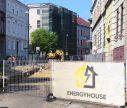 Bâche publicitaire chantier de mesh - bannière avec votre thème  I W2P