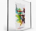 Impression bache pvc 200 x 100 cm - Fan Zone | Window2Print