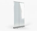 Rollup avec bâche transparente 100 x 200 cm ✦ Window2Print