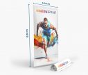 Roll up publicitaire personnalisé 100x200 - impression film - Fan Zone | Window2Print