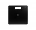 Pied Carré En Métal 30 cm - Cette base s'adapte aux mâts classiques et en aluminium ✦ Window2Print