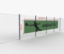 Filet brise vent pour court 12 x 2 m - Bâches publicitaires | Window2Print