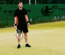 Brise vent tennis 2 x 18 m - Bâches publicitaires - Impression noire | Window2Print