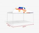 Grande tente 3 x 4,5 m avec toit - Window2Print