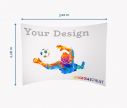 Stand d'exposition en tissu Horizontal - Window2Print - Imprimerie