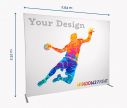 Stand d'exposition en tissu Straight - Window2Print
