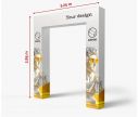 Arche publicitaire carton 285x45x325 - Imprimerie| Window2Print