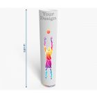 PLV Totem elliptique 40 x 190 cm ✦ Window2Print