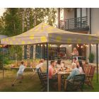 Tente moyenne 3 x 3 m avec toit - Parfait pour un festival - Window2Print