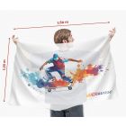 Drapeau supporter 160 x 120 cm - Fan Zone | Window2Print