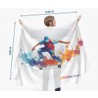 Drapeau cape 220 x 160 cm - Fan Zone | Window2Print