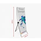 X-banner 60 x 160 cm - Window2Print