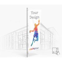 Drapeau Personnalisé Polyester 115 g I Window2Print
