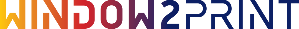Window2Print logo