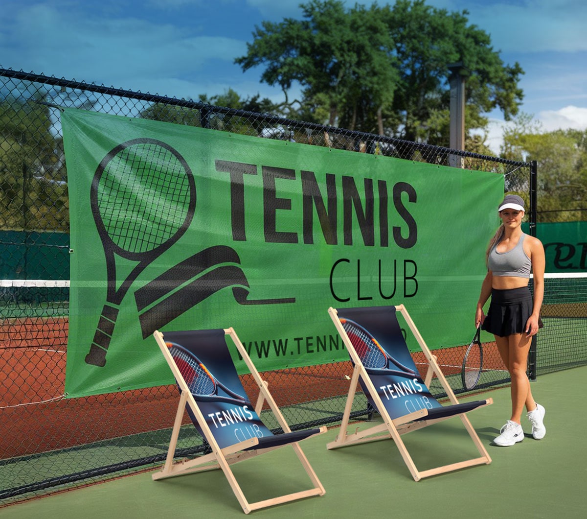Courts de tennis
